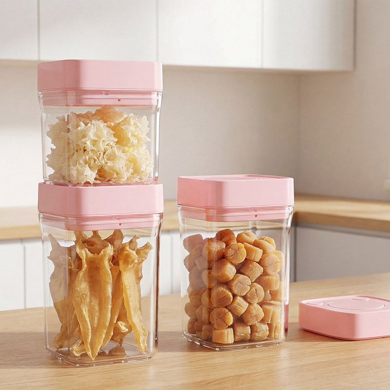 真空密封罐五谷杂粮收纳盒密封盒储物罐厨房陈皮面条收纳罐容器,淘宝优惠券,粉丝福利购,淘宝优惠卷