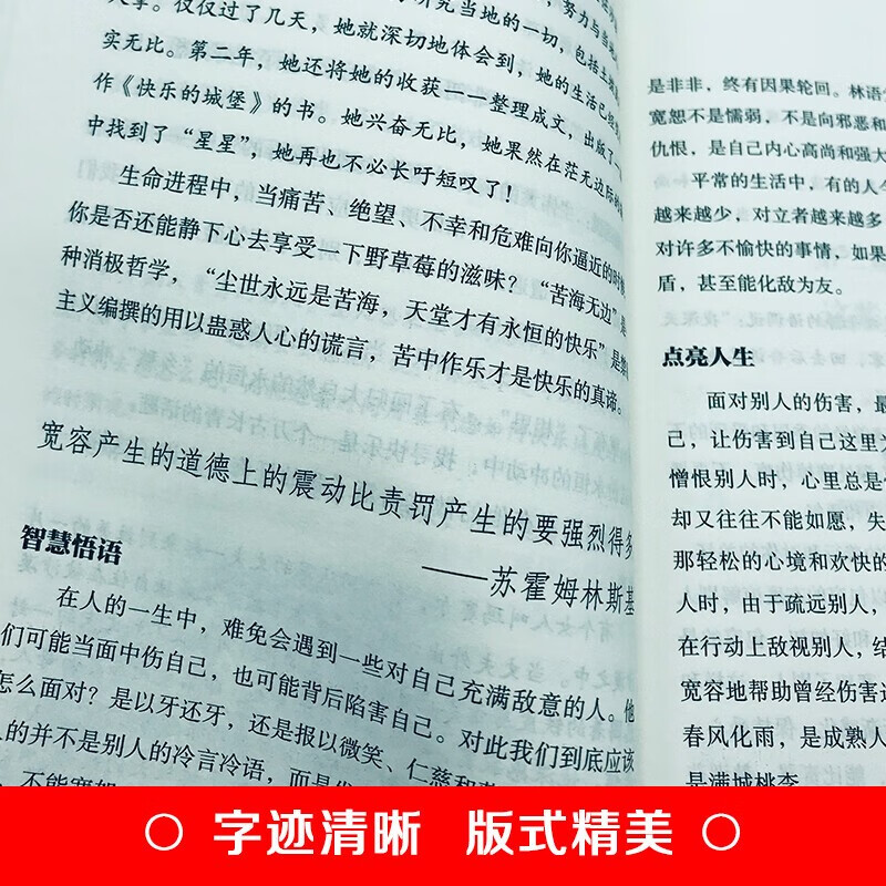 正版速发 感悟人生 : 一句话点亮人生 大智慧成功学修身处世生命感悟心灵修养人生格言成人文学励志书籍 yzx - 图2