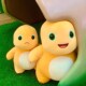 Authentic Milk Dragon ຂອງແທ້ doll plush toy doll ໝອນເດັກນ້ອຍຂອງເດັກຍິງ ຂອງຂວັນວັນເດືອນປີເກີດສໍາລັບຫມູ່ທີ່ດີທີ່ສຸດກາຕູນໄດໂນເສົາ