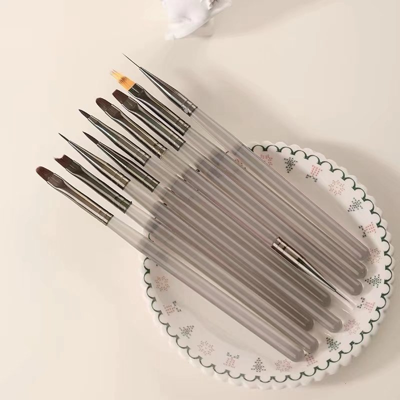 美甲笔全套美甲专用拉线双头笔渐变笔建构彩绘光疗雕花晕染底胶,淘宝优惠券,粉丝福利购,淘宝优惠卷