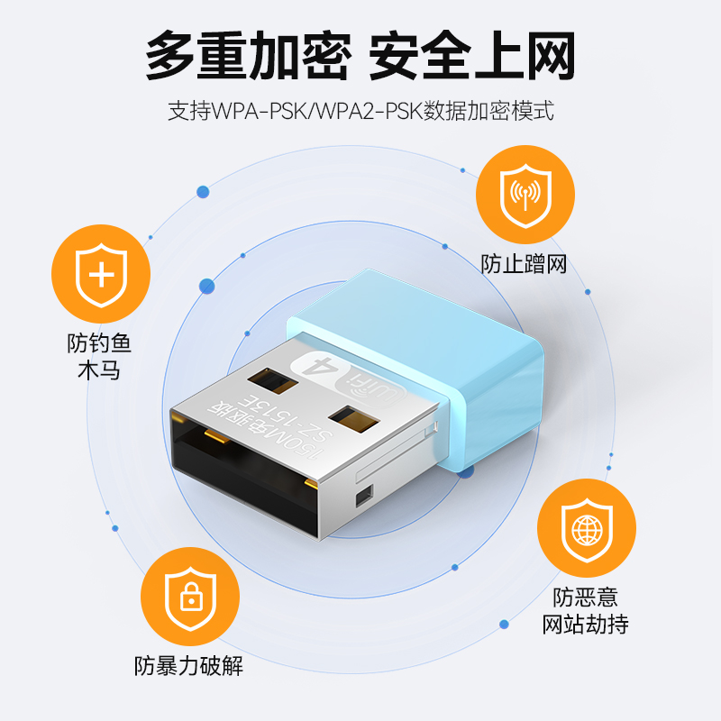 免驱动无线网卡台式机笔记本wifi接收器发射器usb双频千兆接收信号电脑迷你无限网络5g上网卡内置传输高速-图2