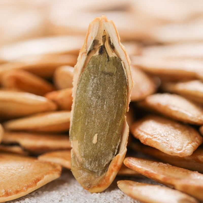 净重长粒美人甲南瓜子新货新日期椒盐味南瓜籽坚果熟炒货休闲零食