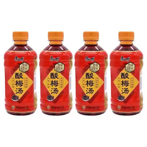 康师傅酸梅汤饮料330ml*1瓶装小瓶夏日解渴风味饮料 图片 5