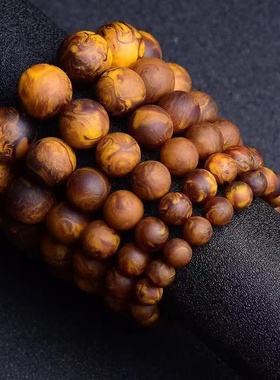 爆款仿龙涎香玉化灰琥珀手链移动香水持久留香佛珠手串香薰念珠