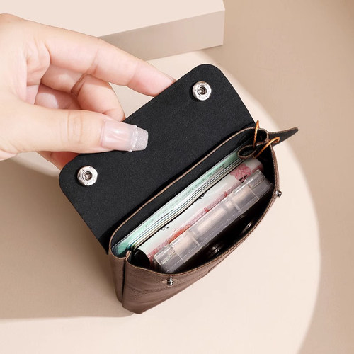 HelloKitty皮质零钱包女可爱迷你耳机钥匙证件随身小卡包收纳小巧 - 图2