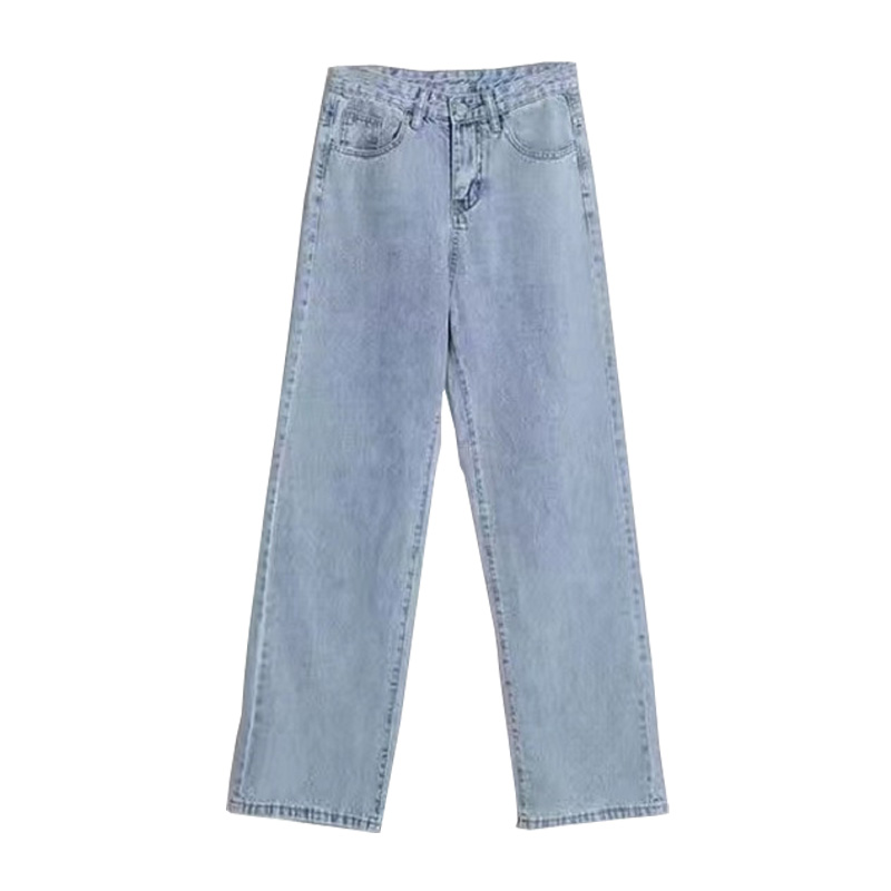 高腰女宽松韩版学生显瘦新款牛仔裤 天天特卖工厂店牛仔裤