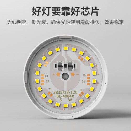 灯泡节能e27螺口led家用吊灯超亮护眼客厅球泡暖光台灯照明LED灯 - 图0