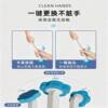 No blind spots toilet cleaning artifact wall-mounted bathroom