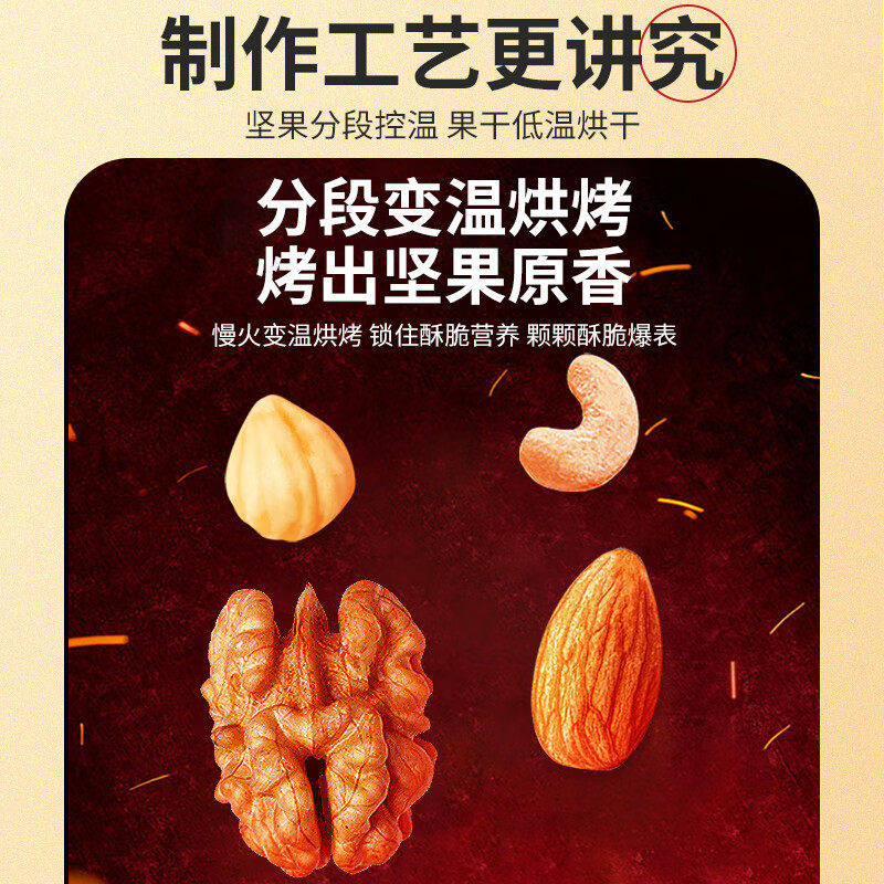 每日坚果混合原味坚果2025袋装干果零食批发官方旗舰店腰果果仁,淘宝优惠券,粉丝福利购,淘宝优惠卷