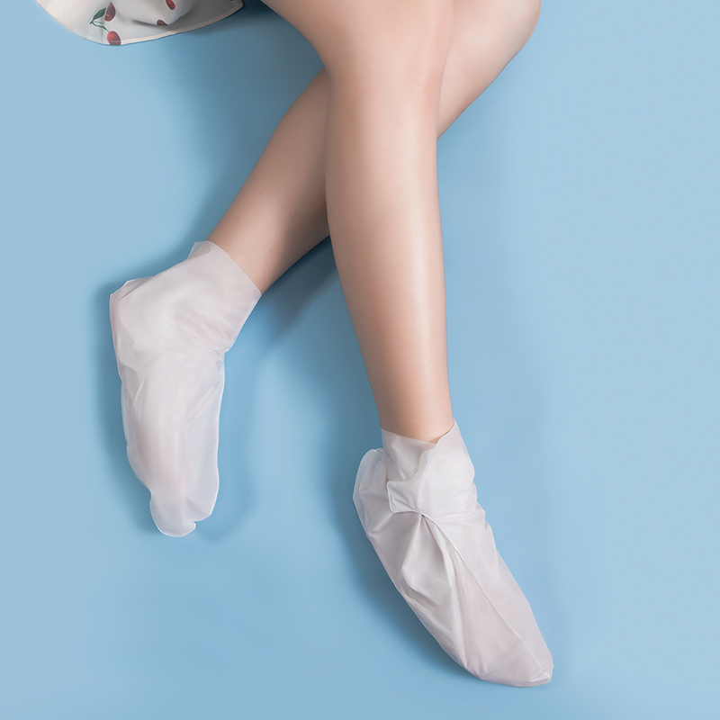 山羊奶足膜补水保湿嫩白去死皮老茧角质脚后跟干裂足部护理脚膜 - 图2