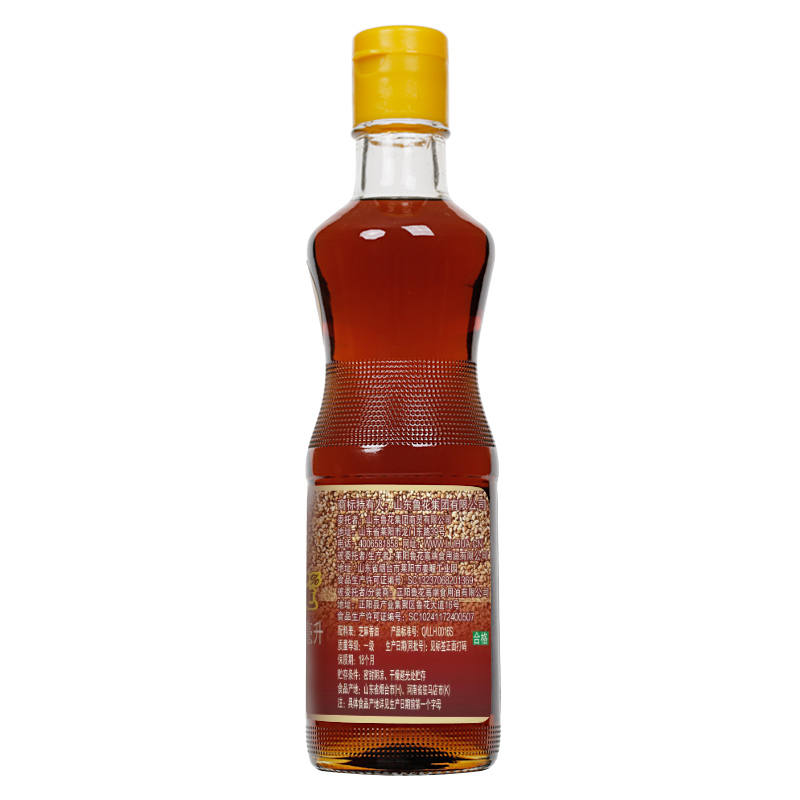 鲁花芝麻香油350ml *1物理压榨调味品凉拌菜烹饪火锅纯正家用 - 图3