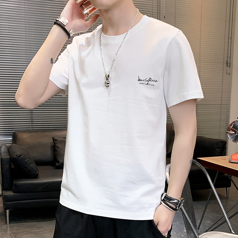 男士纯棉冰丝短袖2022夏季新款t恤 天天特卖工厂店T恤