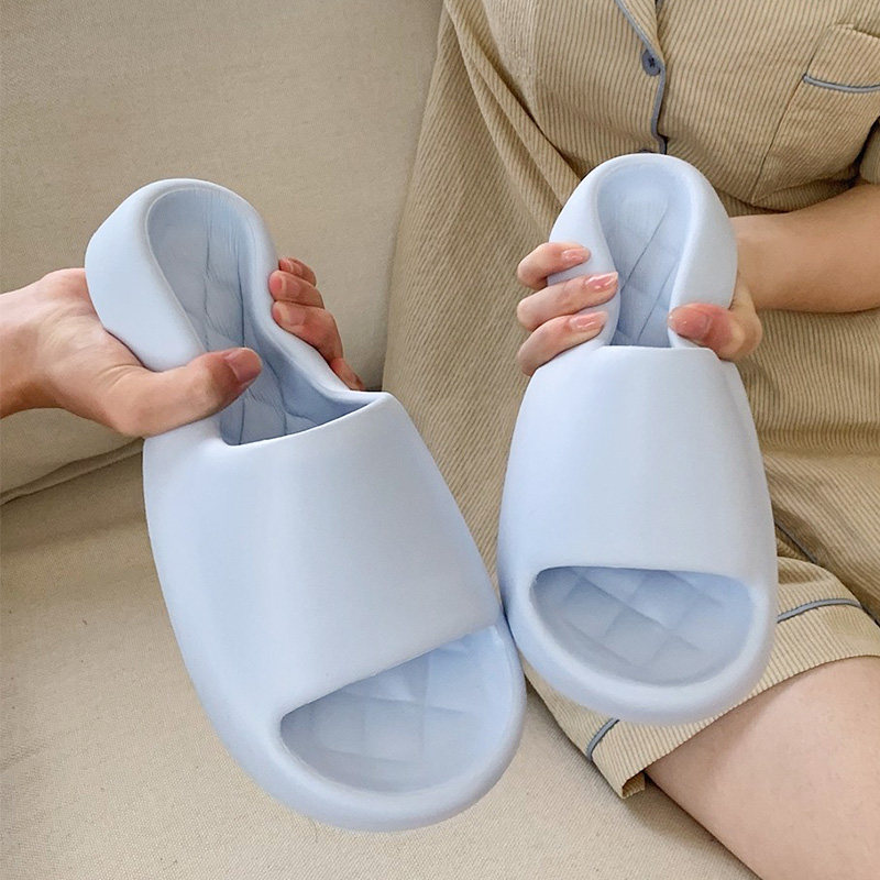 休闲百搭软平底菱格拖鞋男女夏季室内防滑情侣防臭浴室洗澡凉拖鞋,淘宝优惠券,粉丝福利购,淘宝优惠卷