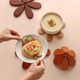 Christmas tree solid wood anti-scalding pot cushion heat insulation cushion