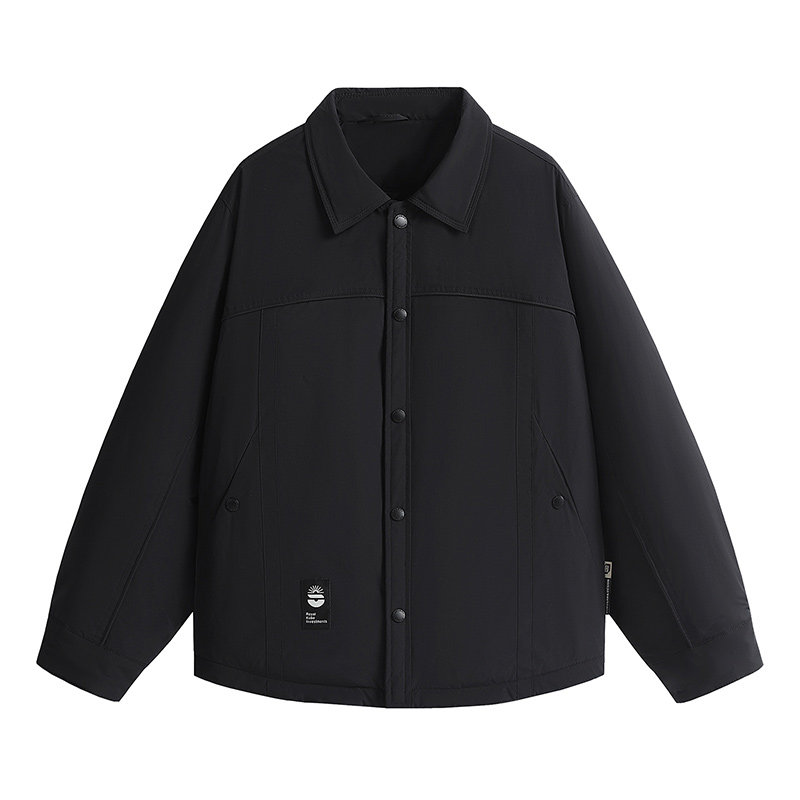 OVJF男士翻领工装外套2025冬季新款羽绒服上衣保暖运动户外防风,淘宝优惠券,粉丝福利购,淘宝优惠卷