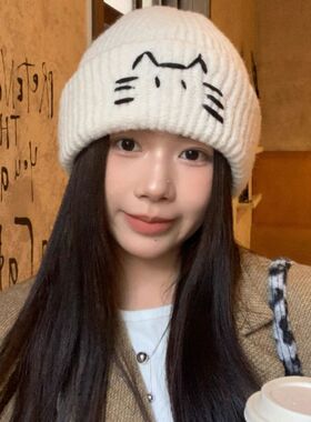 护额头带冬滑雪发带保暖户外骑行运动耳罩针织护耳黑色蓝色可折叠