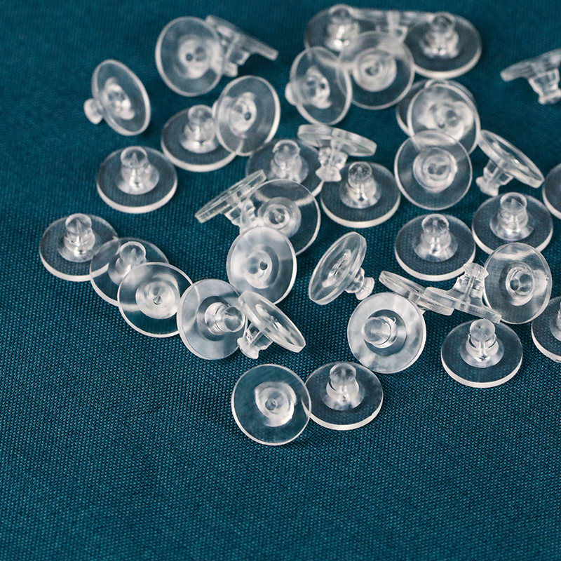 耳堵防掉硅胶飞碟耳堵飞盘软胶垫diy通用耳塞耳钉堵头耳帽堵耳扣,淘宝优惠券,粉丝福利购,淘宝优惠卷