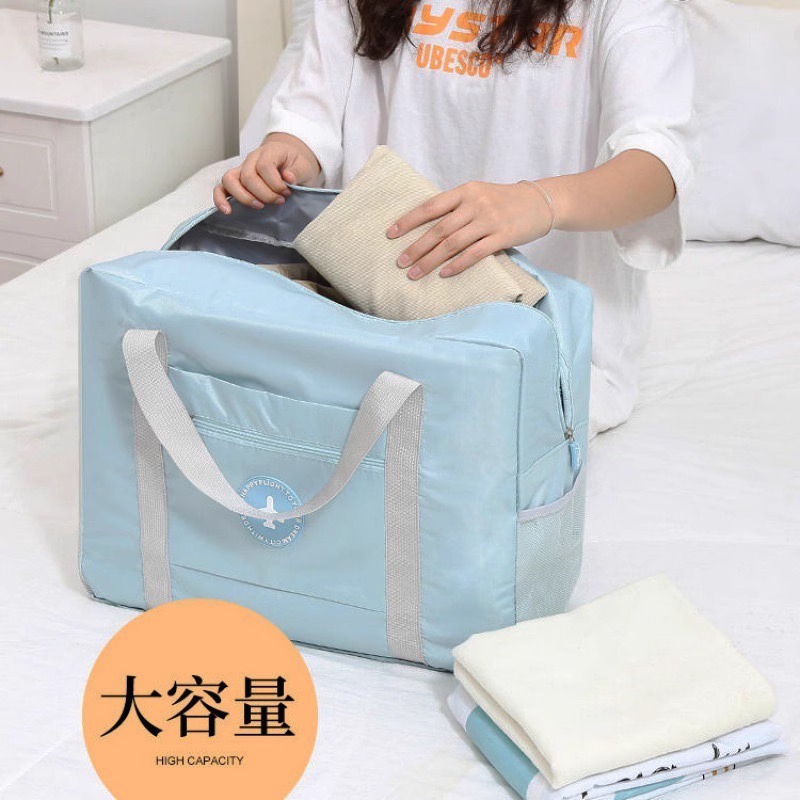 大容量旅行包可折叠衣服袋子手提待产包可套拉杆箱便携收纳包环保