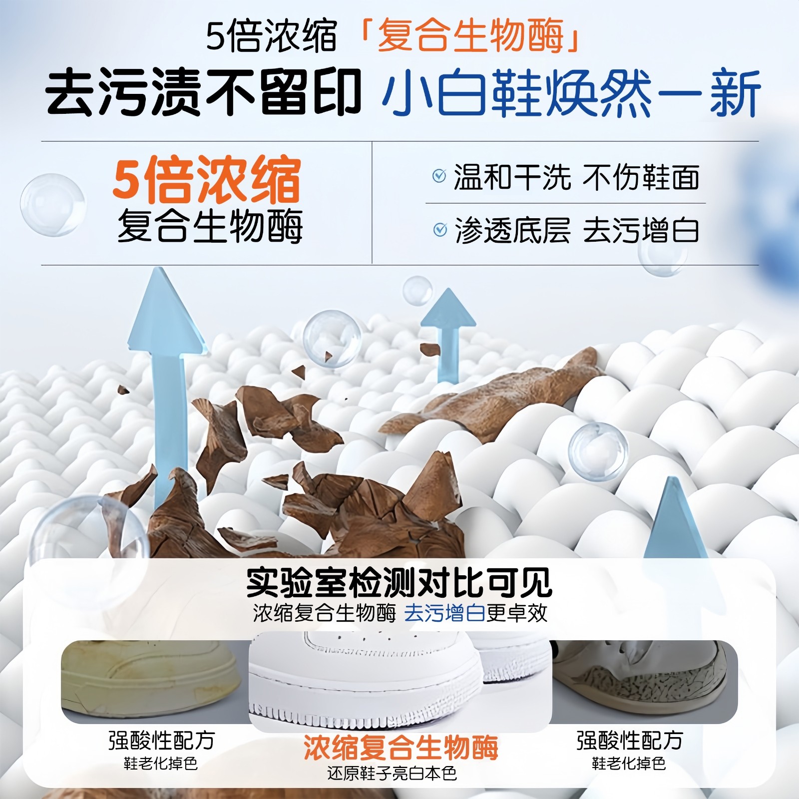 小白鞋清洁剂刷鞋洗鞋神器去污增白去黄一擦免洗泡沫擦鞋子清洗剂,淘宝优惠券,粉丝福利购,淘宝优惠卷