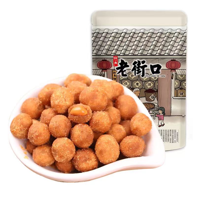 老街口多味花生米200g*2袋休闲零食炒货小吃花生豆即食下酒菜油炸 - 图3