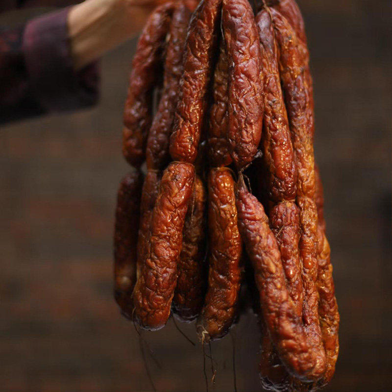 四川风味烟熏麻辣香肠腊肠农家自制辣肠腊肉肠正宗川味腊肠,淘宝优惠券,粉丝福利购,淘宝优惠卷