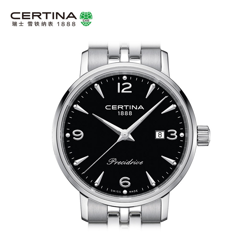 Certina雪铁纳官方正品卡门系列时尚情侣防水防震石英钢带女表 Certina雪铁纳官方正品卡门系列时尚情侣防水防震石英钢带女表
