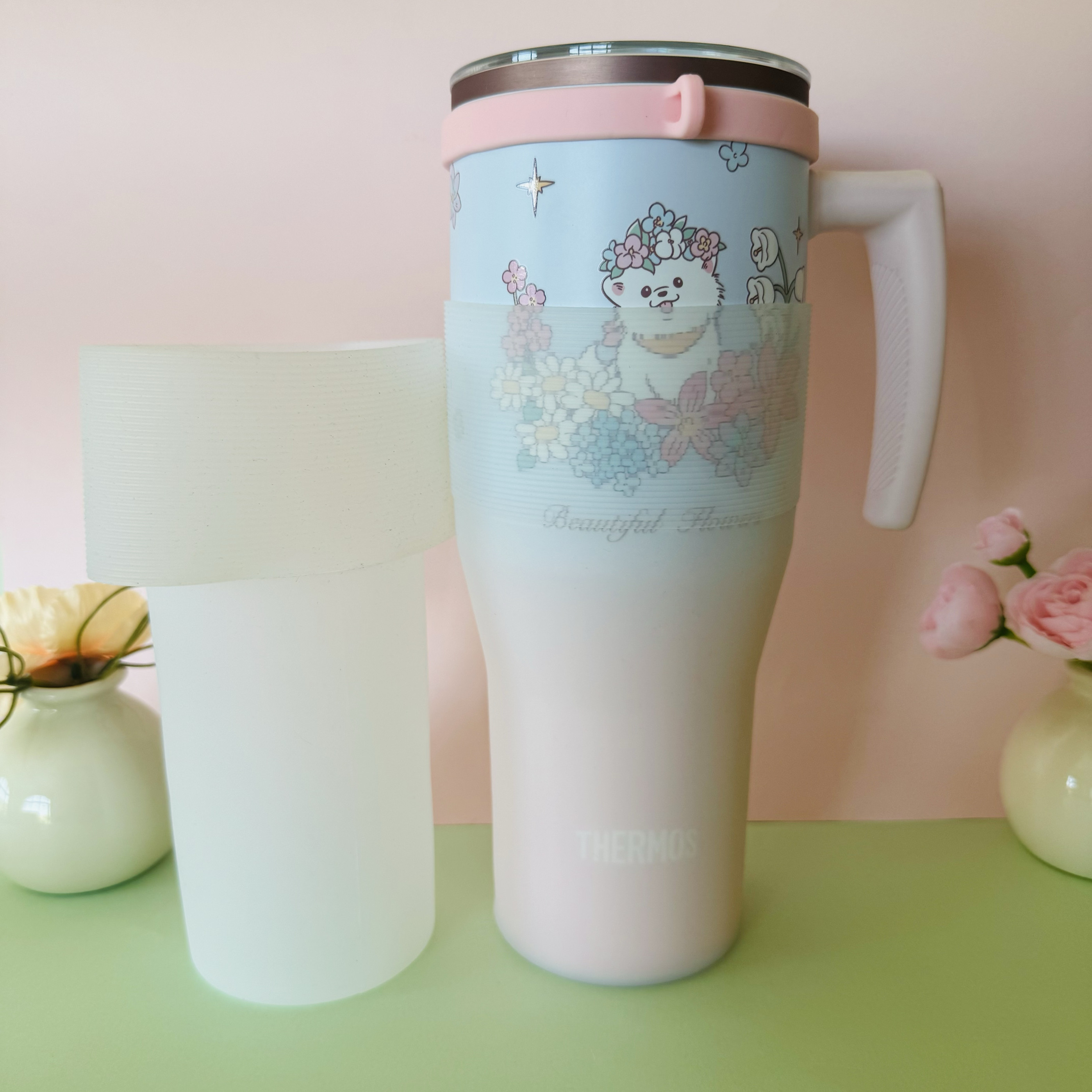 定制全包硅胶杯套膳魔师保温杯套保护套1.1L巨无霸杯套冰霸杯底座,淘宝优惠券,粉丝福利购,淘宝优惠卷