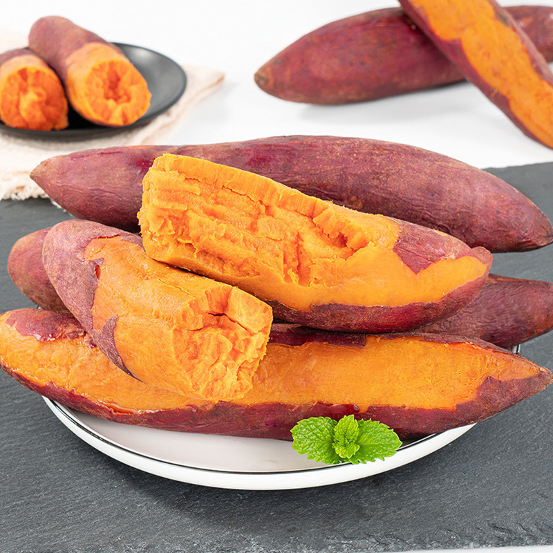 【新鲜现挖】西瓜红蜜薯9斤整箱番薯 果大爷番薯