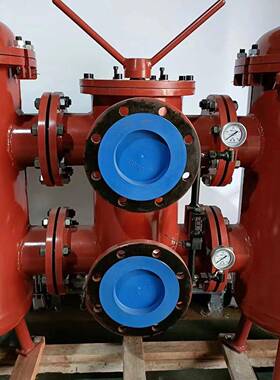 厂家供应SDRLF系列大流量双筒回油滤器外接法兰油滤机械液压系统