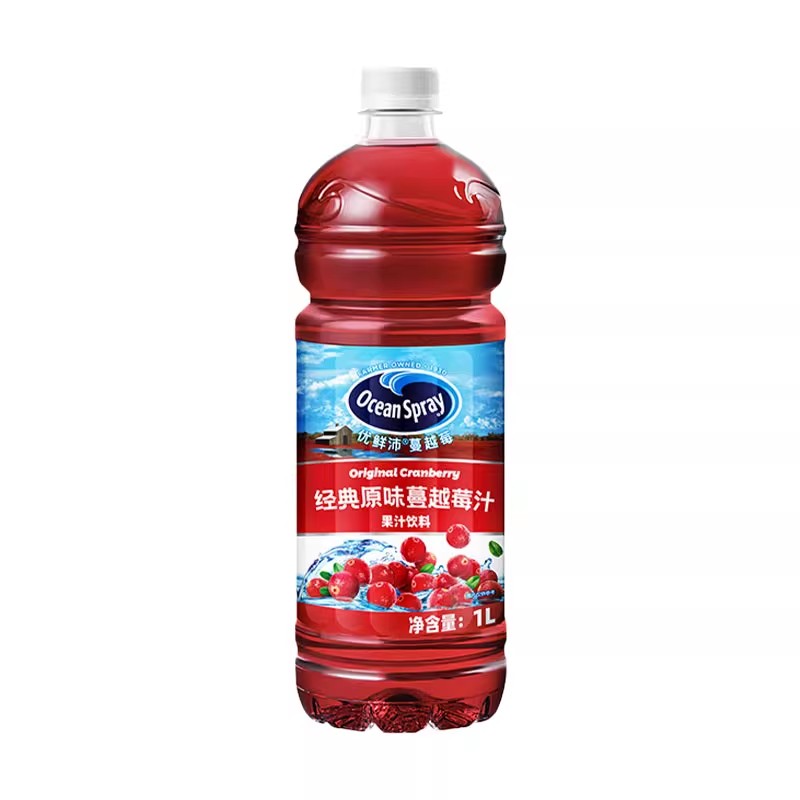 优鲜沛 OceanSpray 蔓越莓汁调鸡尾酒冲调果汁饮品1.89L 正品包邮 - 图1