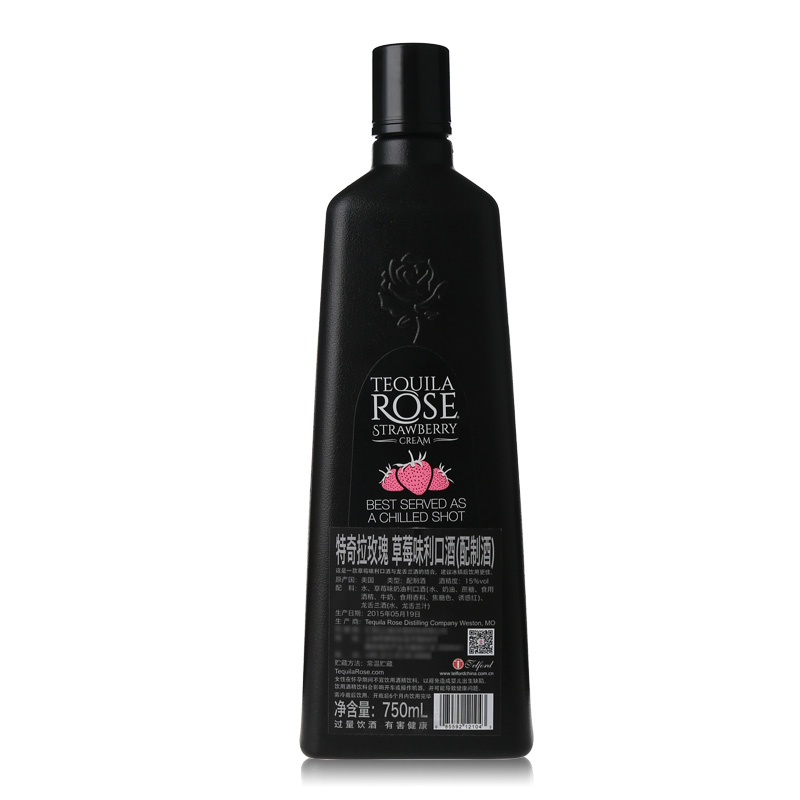 提亚玫瑰 Rose strawberry特奇拉玫瑰草莓味利口酒微醺女生甜酒