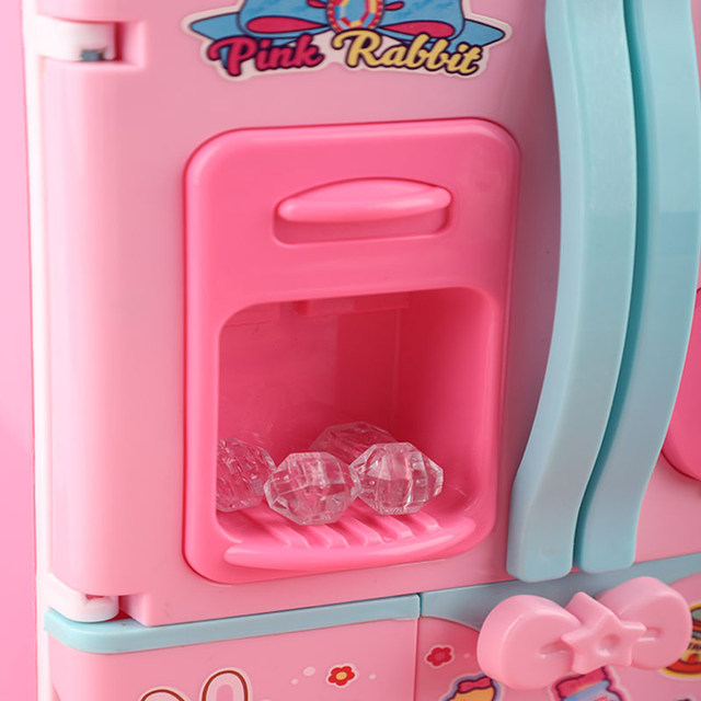 Children's Toys Small Appliances Double Door Magic Refrigerator