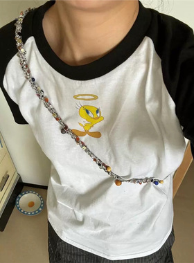 编织混线串珠手机挂绳手机链