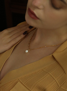 项链小众复古Ins风拼接时尚高级