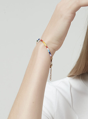 Little joys「舞女 弗雷德里克」彩色手链小众甜美秀气休闲手绳