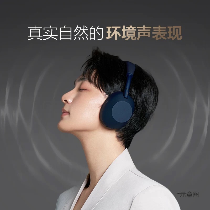 Sony/索尼WH-1000XM6 旗舰头戴式无线蓝牙降噪耳机-海外版 - 图0
