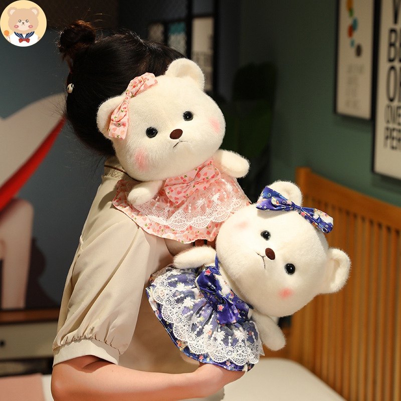 莉娜公主小熊玩偶毛绒玩具娃娃女孩睡觉抱儿童生日礼物泰迪熊公仔,淘宝优惠券,粉丝福利购,淘宝优惠卷