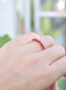 绕线原创设计风狮子巨蟹座戒指