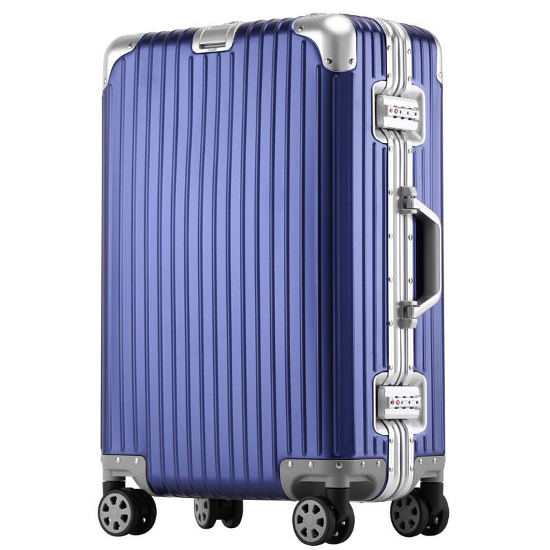 磨砂全铝镁合金女万向轮登机箱包 bkt旅行箱