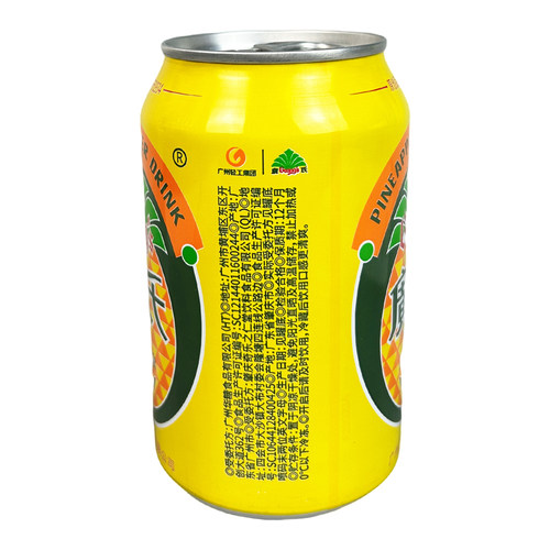 正品广氏菠萝啤果味饮料330ml箱24罐碳酸风味啤酒特促销广东包邮 - 图3