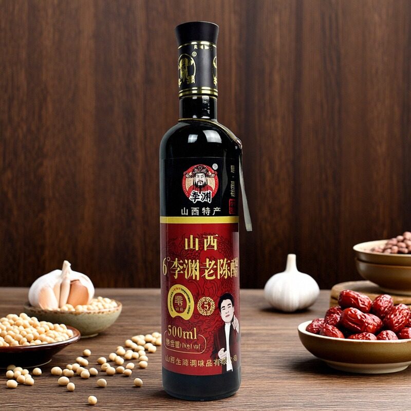 李渊老陈醋6度500ml*2瓶山西手工酿造食醋制品佐餐拌面凉拌菜包邮,淘宝优惠券,粉丝福利购,淘宝优惠卷