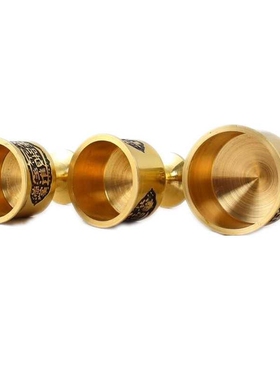 新款直销BK9K铜酒杯铜供水杯 拜神上贡酒杯 铜圣水杯财神关公供杯