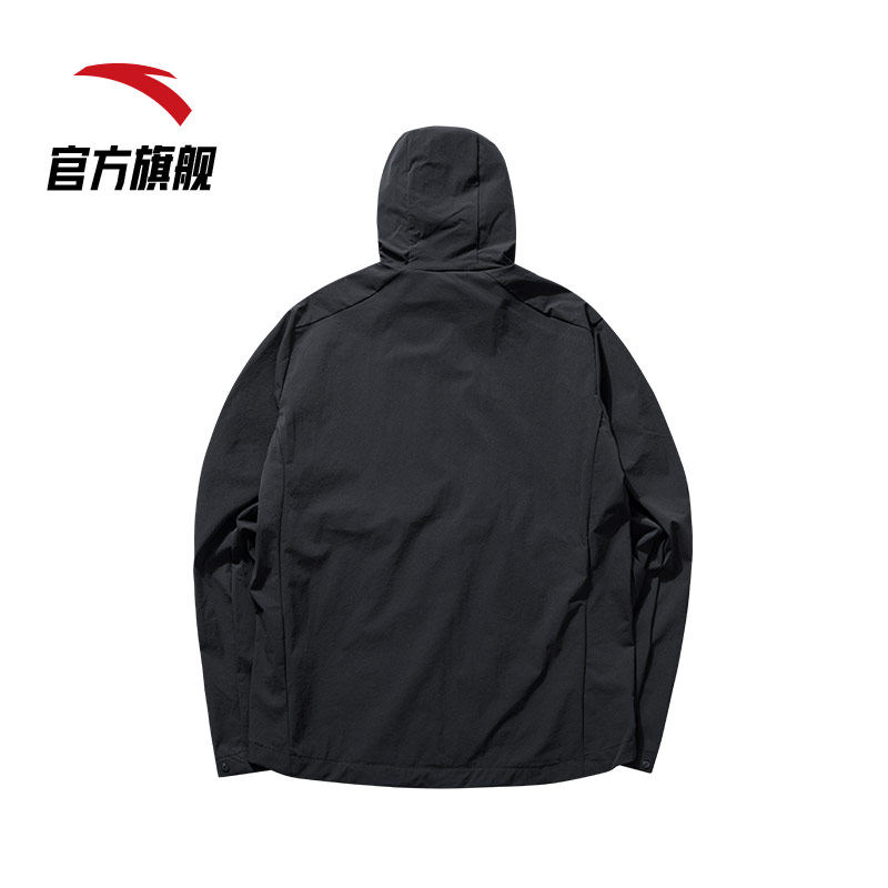 安踏官网旗舰2021秋季新款梭织上衣 antaoutlets店运动茄克/外套