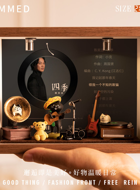 来图定制陈奕迅相框摆台桌面小屋摆件照片拍照道具神器氛围感手办