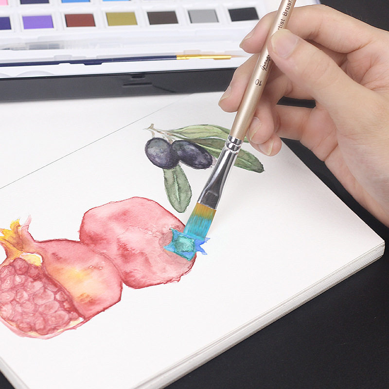 Giorgione gouache paint brush short for primary school students
