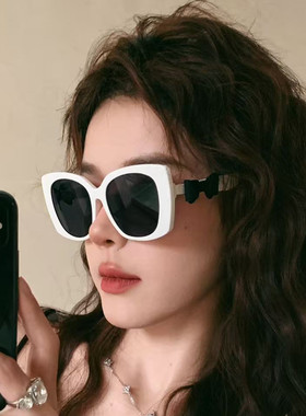 2025新款方形大框蝴蝶结墨镜