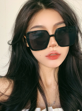 桔里防紫外线方形显瘦女高级感