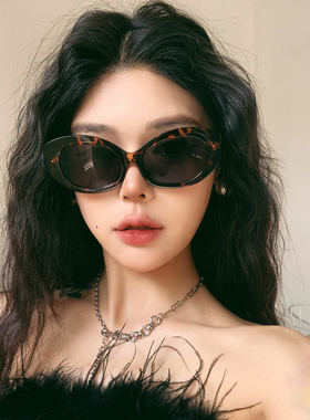 Y2K墨镜女方圆脸显瘦欧美太阳镜