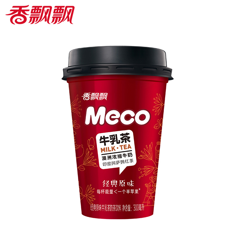 香飘飘官方自营Meco蜜谷即饮牛乳茶下午茶饮料整箱包邮6杯装-图2