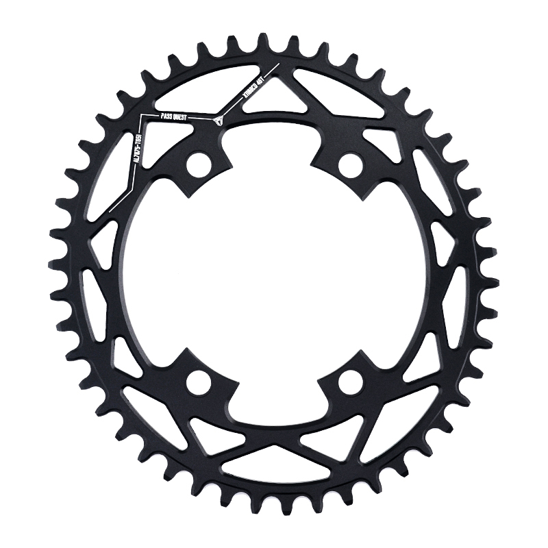 PASS QUEST X110bcd 牙盘自行车正负齿单盘圆盘椭圆盘 - 图3